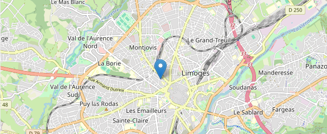 Adresse Limoges Métropole 19, rue Bernard Palissy, 87031 LIMOGES
